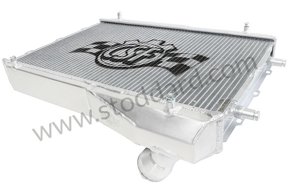 99A001083356 - CSF ALUMINUM HIGH-PERFORMANCE RADIATOR for Porsche 996 Turbo &bull; 2001 &bull; 996 Turbo &bull; Coupe &bull; Manual Gearbox, 6 Speed