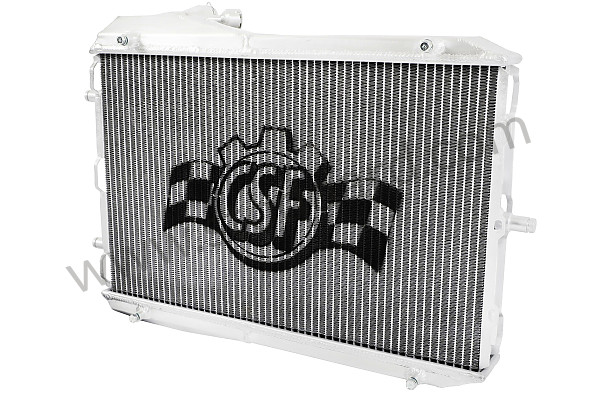 99A001083357 - CSF ALUMINUM HIGH-PERFORMANCE RADIATOR for Porsche 997 Turbo 07-09 &bull; 2007 &bull; 997 Turbo &bull; Coupe &bull; Manual Gearbox, 6 Speed