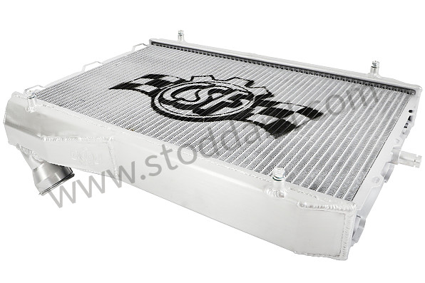 99A001083357 - CSF ALUMINUM HIGH-PERFORMANCE RADIATOR for Porsche 997 Turbo 07-09 &bull; 2007 &bull; 997 Turbo &bull; Coupe &bull; Manual Gearbox, 6 Speed