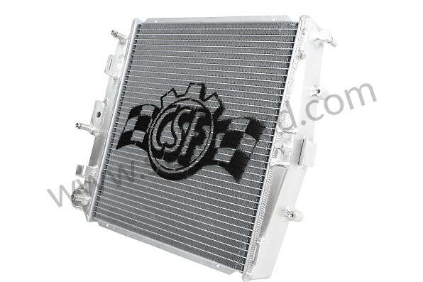 99A001083364 - CSF ALUMINUM HIGH-PERFORMANCE RADIATOR for Porsche Boxster 987 05-08 &bull; 2005 &bull; Boxster 2.7 &bull; Cabrio &bull; Manual Gearbox, 5 Speed