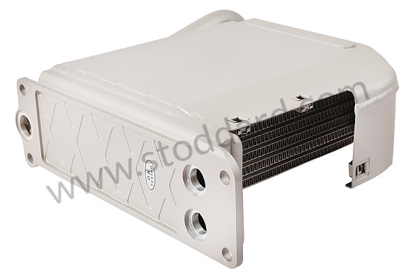 99A001083370 - CSF ALUMINUM HIGH-PERFORMANCE ENGINE OIL COOLER for Porsche 