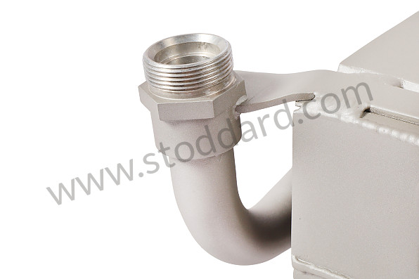 99A001083370 - CSF ALUMINUM HIGH-PERFORMANCE ENGINE OIL COOLER for Porsche 
