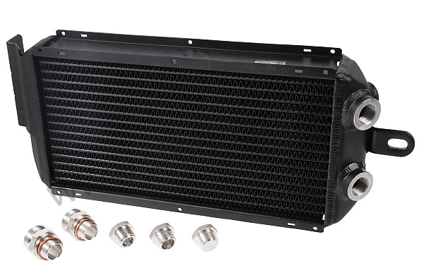 99A001083371 - CSF FRONT ALUMINUM HIGH-PERFORMANCE OIL RADIATOR for Porsche 911 74-77 + 912E &bull; 1974 &bull; 2.7 Carrera &bull; Coupe &bull; Manual Gearbox, 4 Speed