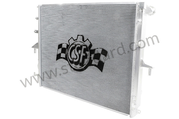 99A001083372 - CSF ALUMINUM HIGH-PERFORMANCE RADIATOR for Porsche Cayenne 955 03-06 &bull; 2003 &bull; Cayenne V6 &bull; Manual Gearbox, 6 Speed