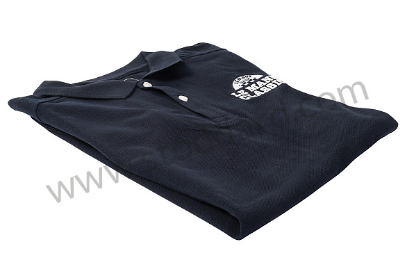 99A001084305 - LE MANS CLASSIC MEN'S POLO SHIRT OFFICIAL PRODUCT - NAVY BLUE for Porsche 