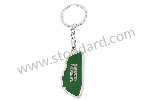 99A001084313 - LE MANS CLASSIC CIRCUIT KEYRING OFFICIAL PRODUCT - METAL for Porsche 