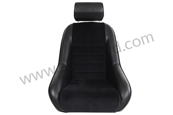 99A001084969 - COMPLETE KIT CLASSIC BUCKET SPORT SEAT + HEADREST + FIXINGS for Porsche 911 70-73 &bull; 1973 &bull; 2.4T-E &bull; Coupe &bull; Automatic Gearbox
