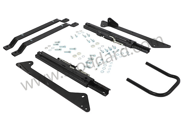 99A001084971 - COMPLETE KIT CLASSIC BUCKET SPORT SEAT + HEADREST + FIXINGS for Porsche 911 70-73 &bull; 1973 &bull; 2.4T-E &bull; Targa &bull; Automatic Gearbox