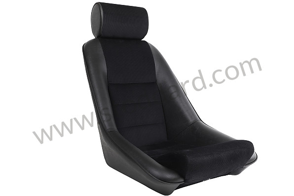 99A001084977 - COMPLETE KIT CLASSIC BUCKET SPORT SEAT + HEADREST + FIXINGS for Porsche 911 74-77 + 912E &bull; 1976 &bull; 2.7S &bull; Coupe &bull; Automatic Gearbox