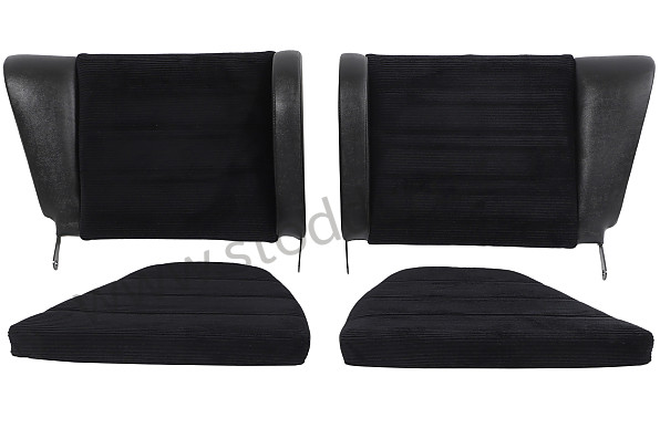 99A001091016 - REAR SEAT KIT SEAT + BACKREST, LEFT + RIGHT for Porsche 