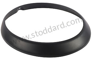 COVER RING ON THE BLACK HEADLIGHT BLACK / BLACK (99A001091019)