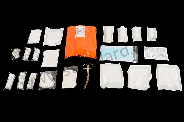 99A001091022 - CASE WITH FIRST AID KIT REUTTER CLASSIC RECARO for Porsche 