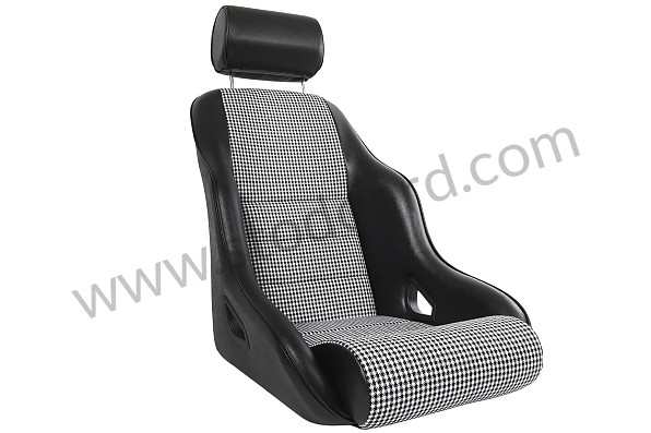 99A001091032 - CLASSIC BUCKET SPORT SEAT KIT + HEADREST + FIXINGS for Porsche 911 70-73 &bull; 1972 &bull; 2.4E &bull; Targa &bull; Automatic Gearbox