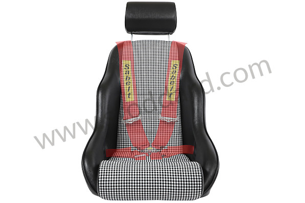99A001091032 - CLASSIC BUCKET SPORT SEAT KIT + HEADREST + FIXINGS for Porsche 911 70-73 &bull; 1972 &bull; 2.4E &bull; Targa &bull; Automatic Gearbox