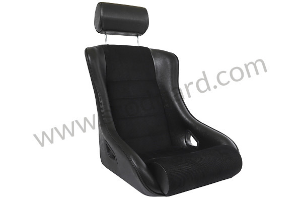 99A001091035 - COMPLETE KIT CLASSIC BUCKET SPORT SEAT + HEADREST + FIXINGS for Porsche 911 74-77 + 912E &bull; 1976 &bull; 2.7S &bull; Coupe &bull; Automatic Gearbox