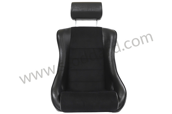 99A001091035 - COMPLETE KIT CLASSIC BUCKET SPORT SEAT + HEADREST + FIXINGS for Porsche 911 74-77 + 912E &bull; 1976 &bull; 2.7S &bull; Coupe &bull; Automatic Gearbox
