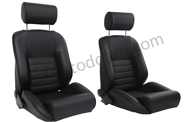 99A001091048 - CLASSIC SPORT SEAT KIT + HEADREST + FIXINGS for Porsche 911 84-86 &bull; 1985 &bull; 3.2 &bull; Coupe &bull; Manual Gearbox, 5 Speed