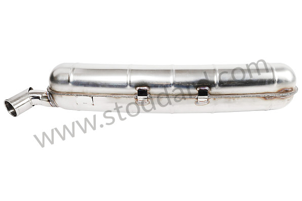 99A001091070 - SUPER SOUND BANANA TYPE STAINLESS STEEL SILENCER RIVA TYPE (+ STRAPS) for Porsche 911 87-89 &bull; 1987 &bull; 3.2 G50 &bull; Coupe &bull; Manual Gearbox, 5 Speed