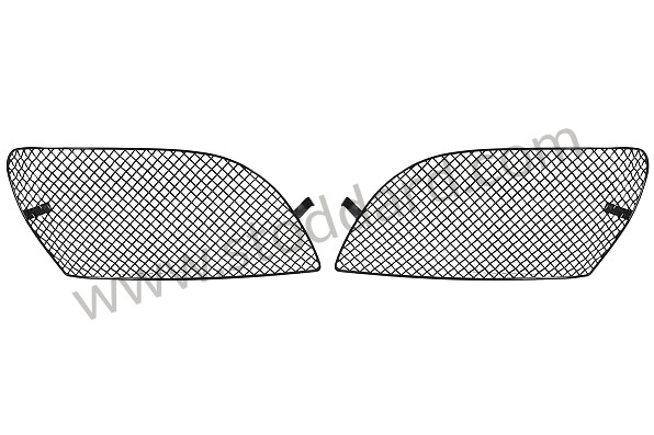 99A001091542 - FRONT LEFT AND RIGHT BUMPER GRILLE for Porsche 997 09-12 &bull; 2012 &bull; 997 C2 &bull; Coupe &bull; Pdk Gearbox