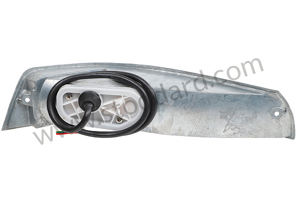 99A001092474 - FRONT LEFT TURN SIGNAL UNIT 911 69-73 USA IN CHROME METAL for Porsche 911 70-73 &bull; 1973 &bull; 2.7 Rs &bull; Coupe &bull; Manual Gearbox, 5 Speed