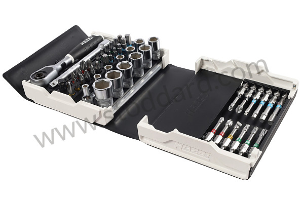 99A001099623 - HAZET SOCKET RATCHET SET for Porsche 996 Gt3 / Gt3-1 &bull; 2000 &bull; 996 Gt3 &bull; Coupe &bull; Manual Gearbox, 6 Speed