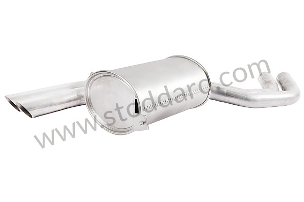 99A001099632 - MAIN SILENCER 928 for Porsche 928 83-86 &bull; 1984 &bull; 928 4.7S &bull; Coupe &bull; Manual Gearbox, 5 Speed