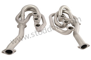 STAINLESS STEEL RACING SPAGHETTI FOR 911 65-73 RIGHT 42 MM INT / 45 MM EXT  (99A001110093)
