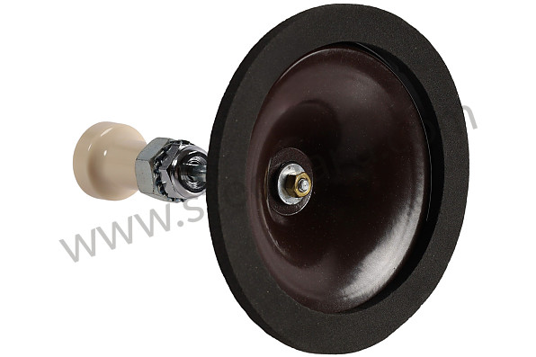 99A001110202 - COMPLETE VALVE WITH IVORY BUTTON for Porsche 356A &bull; 1955 &bull; 1300 (506/2) &bull; Cabrio A T1 &bull; Manual Gearbox, 4 Speed