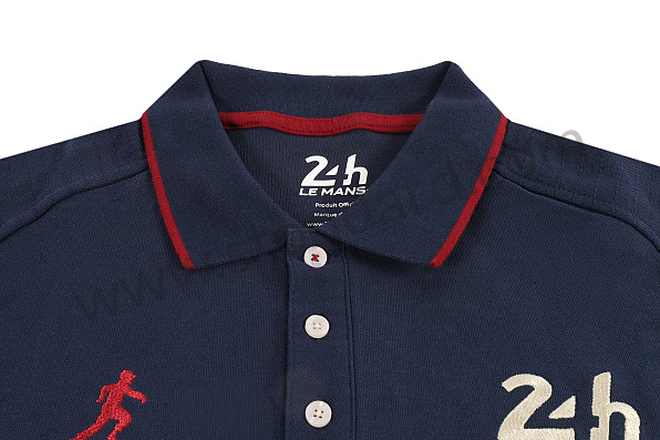 99A001111261 - OFFICIAL 24H LE MANS ORIGINAL'S POLO SHIRT FOR MEN - NAVY BLUE for Porsche 
