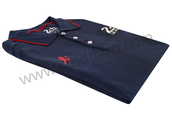 99A001111262 - OFFICIAL 24H LE MANS ORIGINAL'S POLO SHIRT FOR MEN - NAVY BLUE for Porsche 