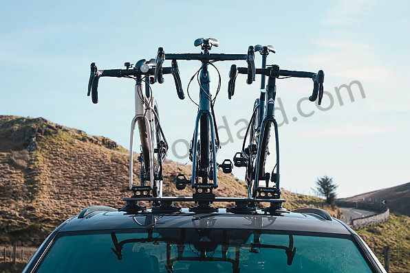 99A001111266 - TRIO BIKE RACK WITH 8 SUCTION CUPS (16KG PER BIKE) for Porsche 996 Gt3 / Gt3-1 &bull; 2000 &bull; 996 Gt3 &bull; Coupe &bull; Manual Gearbox, 6 Speed