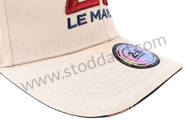 99A001111278 - OFFICIAL 24H LE MANS ORIGINAL CAP - BEIGE for Porsche 