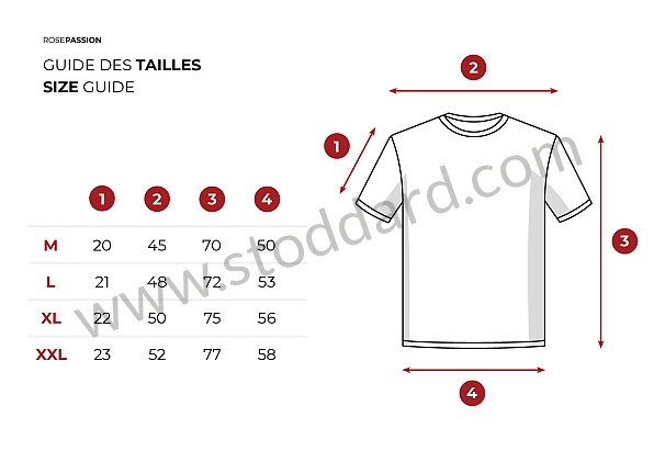 99A001111289 - OFFICIAL 24H LE MANS CIRCUIT T-SHIRT FOR MEN for Porsche 