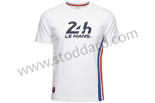 99A001111295 - OFFICIAL 24H LE MANS TRICOLOR T-SHIRT FOR MEN for Porsche 