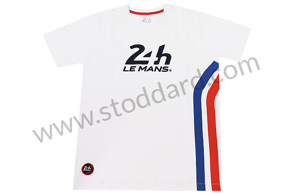 99A001111297 - OFFICIAL 24H LE MANS TRICOLOR T-SHIRT FOR MEN for Porsche 