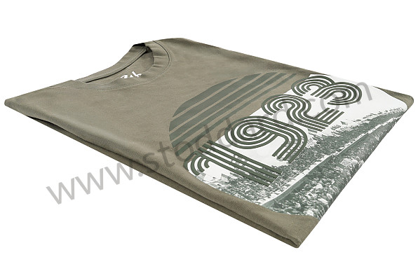 99A001111299 - OFFICIAL 24H LE MANS RETRO PHOTO T-SHIRT FOR MEN for Porsche 