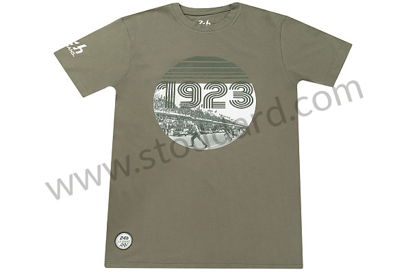 99A001111301 - OFFICIAL 24H LE MANS RETRO PHOTO T-SHIRT FOR MEN for Porsche 