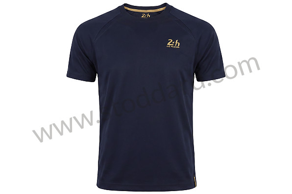 99A001111314 - OFFICIAL 24H LE MANS TECHNICAL PERFORMANCE T-SHIRT FOR MEN - NAVY BLUE for Porsche 