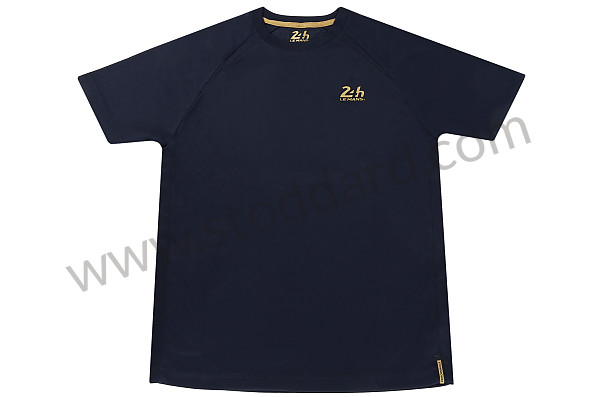 99A001111315 - OFFICIAL 24H LE MANS TECHNICAL PERFORMANCE T-SHIRT FOR MEN - NAVY BLUE for Porsche 
