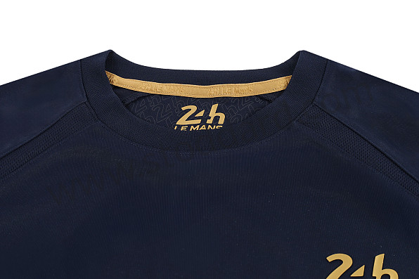 99A001111317 - OFFICIAL 24H LE MANS TECHNICAL PERFORMANCE T-SHIRT FOR MEN - NAVY BLUE for Porsche 