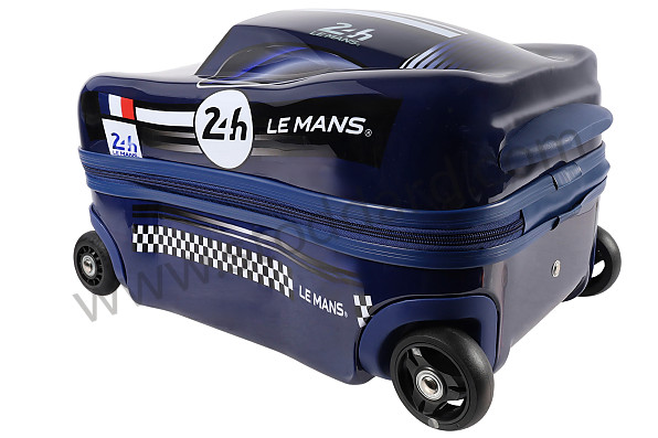 99A001111325 - 24H LE MANS OFFICIAL CHILDREN'S SPORTS CAR SUITCASE - BLUE for Porsche 