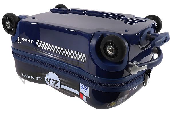 99A001111325 - 24H LE MANS OFFICIAL CHILDREN'S SPORTS CAR SUITCASE - BLUE for Porsche 