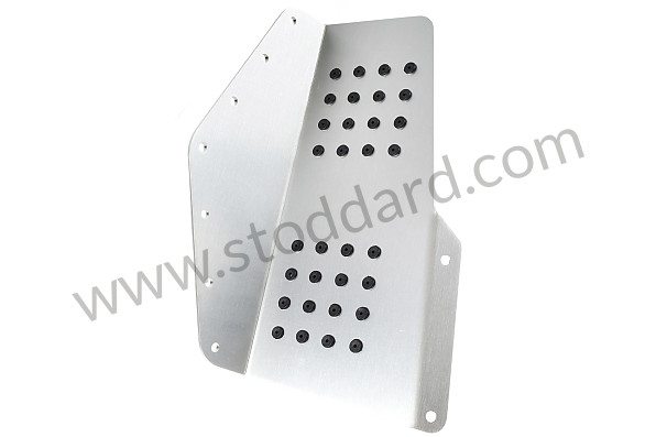 99A001112374 - ALUMINUM FOOTREST for Porsche 944 85-88 &bull; 1987 &bull; 944 S &bull; Coupe &bull; Manual Gearbox, 5 Speed
