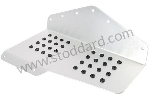 99A001112374 - ALUMINUM FOOTREST for Porsche 944 85-88 &bull; 1987 &bull; 944 S &bull; Coupe &bull; Manual Gearbox, 5 Speed