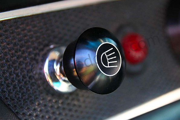 99A001112383 - ALUMINUM HEADLIGHT BILLET DASH KNOB   for Porsche 911 70-73 &bull; 1973 &bull; 2.4T-E &bull; Coupe &bull; Automatic Gearbox