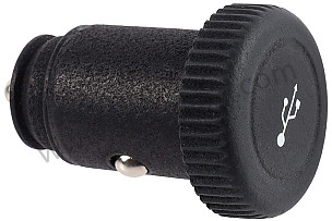 CIGARETTE LIGHTER TO USB-A / USB-C ADAPTER BLACK / BLACK (99A001112785)