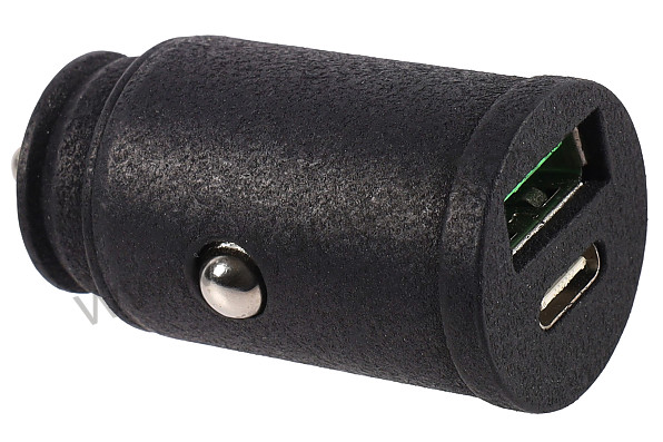 99A001112785 - CIGARETTE LIGHTER TO USB-A / USB-C ADAPTER for Porsche 924 80-85 &bull; 1981 &bull; 924 Carrera Gt &bull; Coupe &bull; Manual Gearbox, 5 Speed