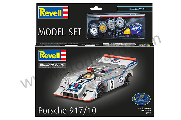 99A001114361 - COMPLETE MODEL KIT 917 MARTINI RACING (1/32 SCALE) for Porsche 