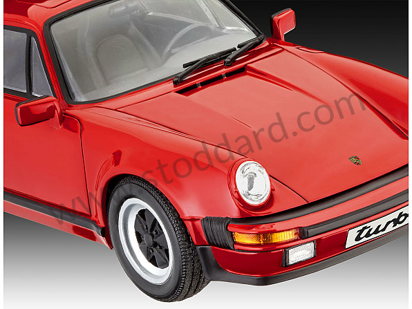 99A001114362 - COMPLETE MODEL KIT 911 TURBO SPECIAL EDITION 50 YEARS (SCALE 1/24) for Porsche 