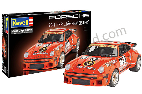 99A001114363 - J&Atilde;GERMEISTER 934 RSR MODELING KIT (SCALE 1/24) for Porsche 